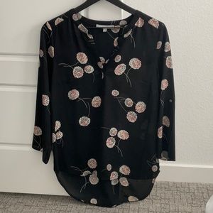 Daniel Rainn- Split Neck Blouse- Size Medium